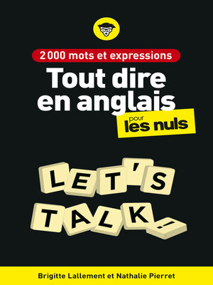 cover image of 2000 mots et expressions pour tout dire en anglais, 2e éd